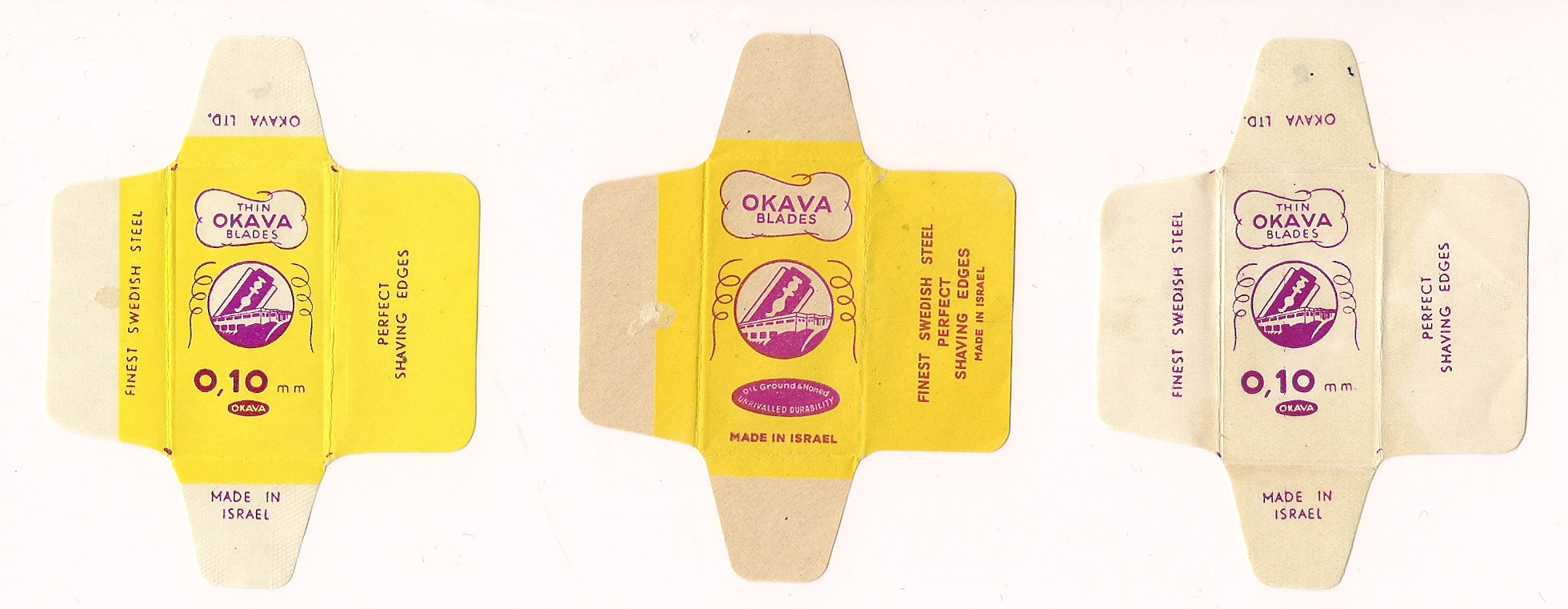 OKAVA razor blade Palestine