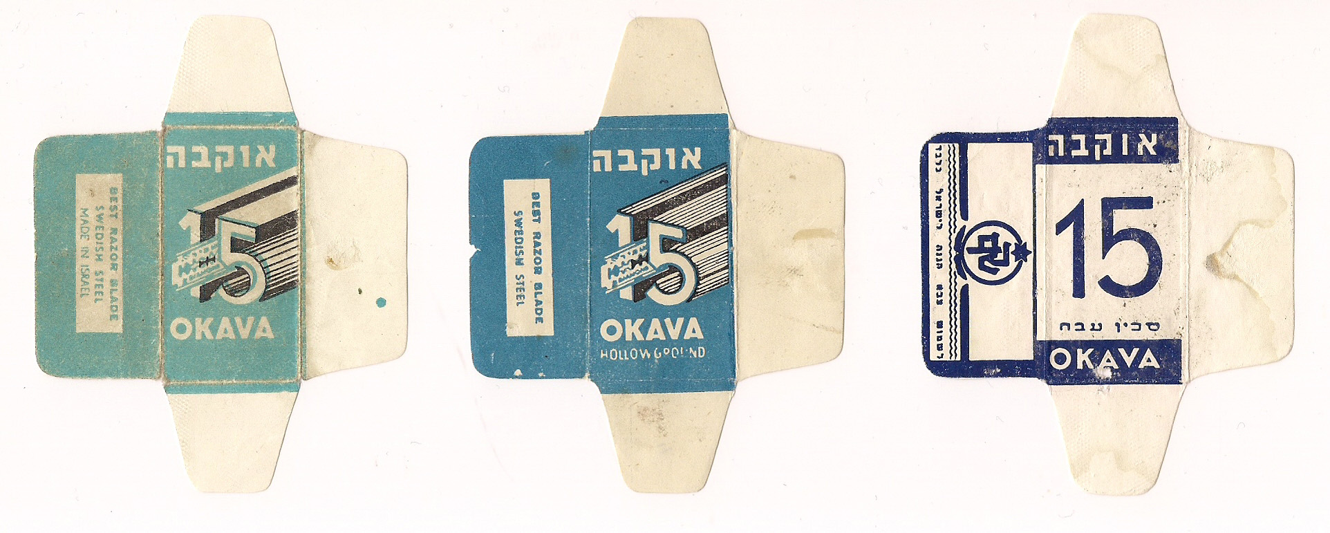 OKAVA razor blade Palestine